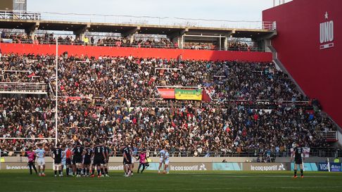 Muchísimo público en el Estadio UNO, para ver a Los Pumas ante Inglaterra Muchísimo público en el Estadio UNO, para ver a Los Pumas ante Inglaterra