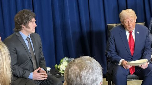 Donald Trump lanzó una preocupante frase. Donald Trump lanzó una preocupante frase.