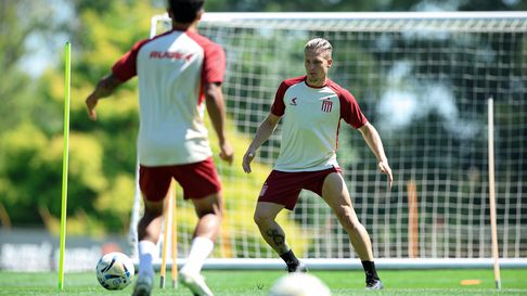 Estudiantes entrena a puro hermetismo en City Bell Estudiantes entrena a puro hermetismo en City Bell