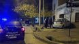 El incidente vial sucedió en el cruce de las calles Chile y Castelli. El incidente vial sucedió en el cruce de las calles Chile y Castelli.