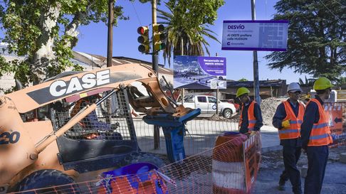 Las obras alrededor del Hospital Notti obligan al corte de calles. Las obras alrededor del Hospital Notti obligan al corte de calles.