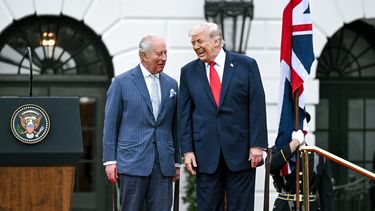 Tras las amenazas, Trump recibió a Carlos III y dio marcha atrás con la cuestión de Malvinas