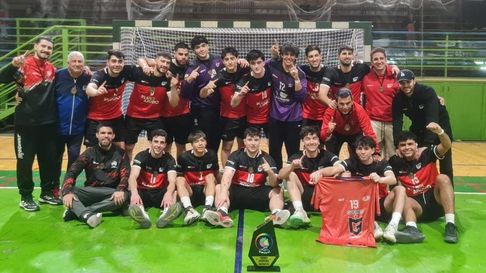 balonmano: municipalidad de maipu festejo en el apertura masculino balonmano: municipalidad de maipu festejo en el apertura masculino