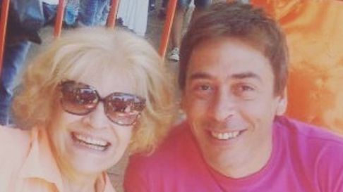 María Rosa Fugazot y su hijo René Bertrand María Rosa Fugazot y su hijo René Bertrand