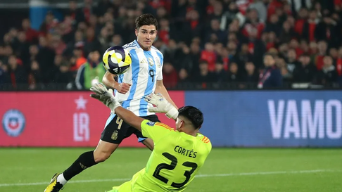 La Scaloneta derrotó a Chile. La Scaloneta derrotó a Chile.