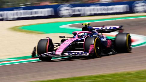 Franco Colapinto voló en Imola. Franco Colapinto voló en Imola.