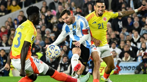 La Selección Argentina rescató un empate ante Colombia. La Selección Argentina rescató un empate ante Colombia.