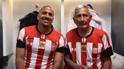 el idolo de estudiantes, juan ramon veron, ya esta en su casa el idolo de estudiantes, juan ramon veron, ya esta en su casa