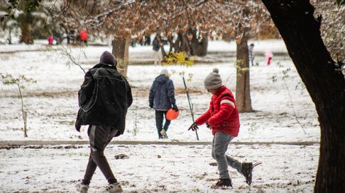 Histórica nevada en Mendoza. Histórica nevada en Mendoza.