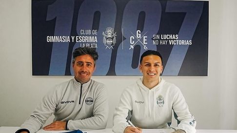 Maximiliano Zalazar fue presentado como primer refuerzo de Gimnasia Maximiliano Zalazar fue presentado como primer refuerzo de Gimnasia