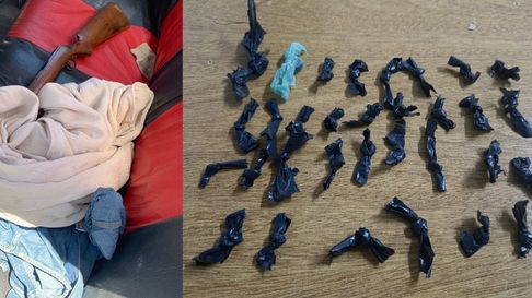 Se secuestraron un arma de fuego en Luján de Cuyo y 33 paquetes de cocaína en Godoy Cruz. Se secuestraron un arma de fuego en Luján de Cuyo y 33 paquetes de cocaína en Godoy Cruz.