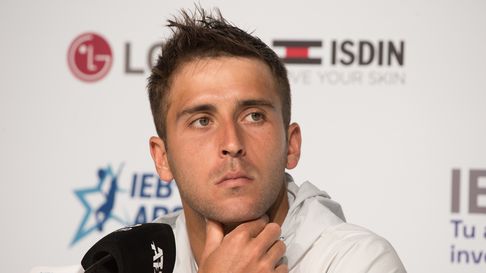 Tomás Etcheverry se mostró autocrítico tras la derrota en singles Tomás Etcheverry se mostró autocrítico tras la derrota en singles
