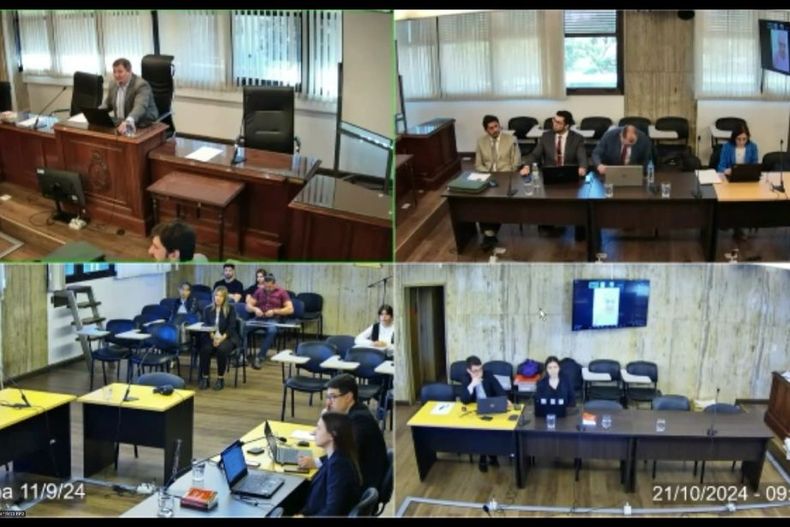 Transmisión del juicio ante el TOF N°2 de Mendoza en el que en 2024 los acusados, ahora condenados por la Cámara Federal de Casación Penal, habían sido absueltos.  