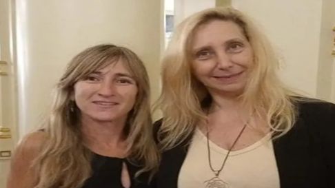 Mercedes Llano, diputada nacional por Mendoza, y Karina Milei, la hermana del Presidente. Mercedes Llano, diputada nacional por Mendoza, y Karina Milei, la hermana del Presidente.