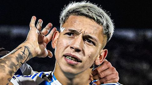 El pibe de la Selección Sub 20 habló en la cancha, y en el vestuario. El pibe de la Selección Sub 20 habló en la cancha, y en el vestuario.