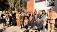 Las reinas y los funcionarios, presentes en el teatro Chacho Santa Cruz. Las reinas y los funcionarios, presentes en el teatro Chacho Santa Cruz.