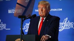 Donald Trump asegur+o que Estados Unidos va por Irán.&nbsp;