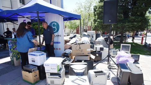Guaymallén recibió residuos electrónicos pero se pueden seguir entregando. Guaymallén recibió residuos electrónicos pero se pueden seguir entregando.