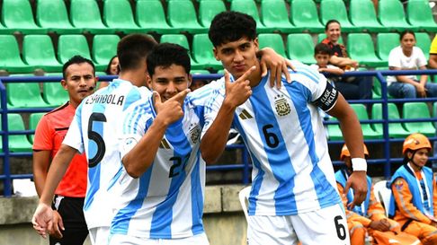 La Selección argentina Sub 17 manda en el Sudamericano. La Selección argentina Sub 17 manda en el Sudamericano.