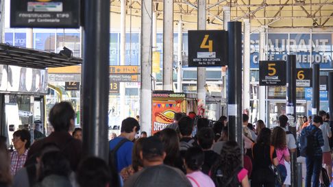 El aumento se siente en la Terminal de La Plata El aumento se siente en la Terminal de La Plata