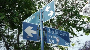 Intersección donde ocurrió el accidente fatal.&nbsp;