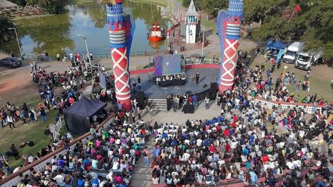 con miles de jovenes, cerro en la plata la 5° edicion de futuro memoria con miles de jovenes, cerro en la plata la 5° edicion de futuro memoria