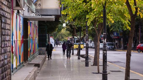 Se hace sentir el frío en Mendoza Se hace sentir el frío en Mendoza