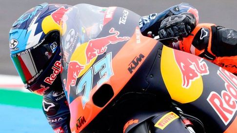 Valentín Perrone quedó a un paso del podio. Valentín Perrone quedó a un paso del podio.