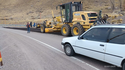 vialidad provincial trabaja en la ruta 222 de malargüe, un corredor turistico clave para el invierno vialidad provincial trabaja en la ruta 222 de malargüe, un corredor turistico clave para el invierno