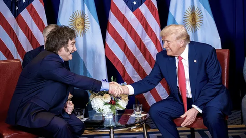 Las cotizaciones en Wall Street y el Merval comenzaron a mnoverse en positivo con el acuerdo Milei-Trump. Las cotizaciones en Wall Street y el Merval comenzaron a mnoverse en positivo con el acuerdo Milei-Trump.