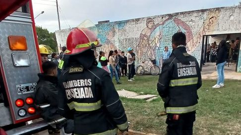 se incendio una escuela en punta lara y la apagaron a baldazos se incendio una escuela en punta lara y la apagaron a baldazos