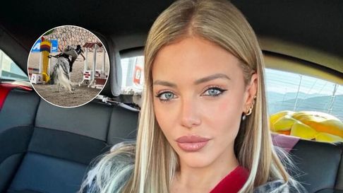 El accidente de Evangelina Anderson quedó filmado El accidente de Evangelina Anderson quedó filmado