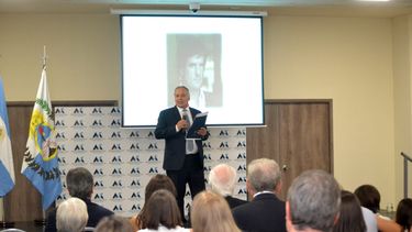 Homenaje a Gonzalo Nazar en el salón de actos del Ministerio Público Fiscal 