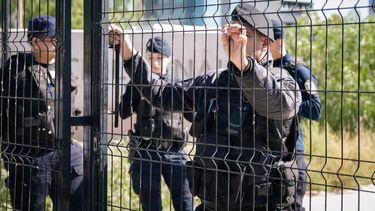 En el Polo Judicial se hizo la audiencia por los detenidos en el marco de protestas contra San Jorge.&nbsp;