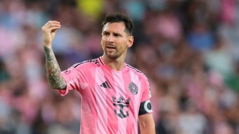 La reacción de Inter Miami tras el cruce entre Messi y los hinchas. La reacción de Inter Miami tras el cruce entre Messi y los hinchas.