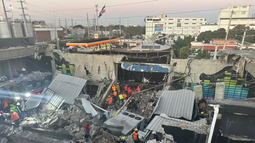 Así quedó la discoteca Jet Set tras el derrumbe en República Dominicana.