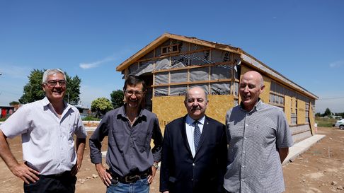 avanza la construccion de viviendas de la unlp para sectores vulnerables avanza la construccion de viviendas de la unlp para sectores vulnerables