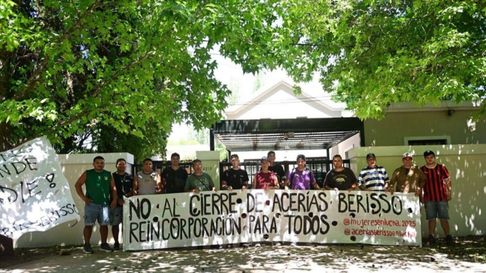 Los trabajadores de Acerías Berisso mantienen los reclamos Los trabajadores de Acerías Berisso mantienen los reclamos