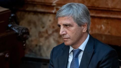 Luis Caputo, ministro de Economía. Luis Caputo, ministro de Economía.