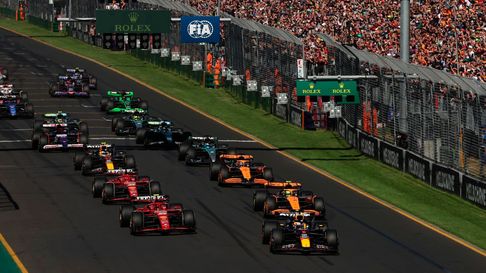 Un piloto de la Fórmula 1 fue sancionado a meses de la competencia. Un piloto de la Fórmula 1 fue sancionado a meses de la competencia.