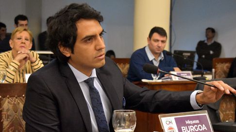 El concejal radical Miqueas Burgoa. El concejal radical Miqueas Burgoa.