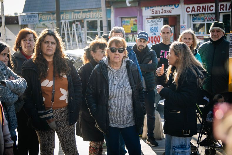 Cristina Vargas, concejal radical que convocó a la reunión y que también ha sido víctima de inseguridad. 