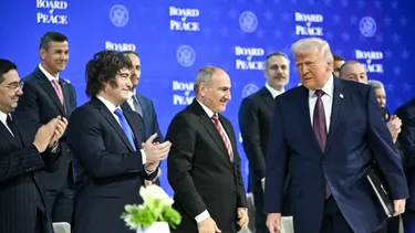 Donald Trump lanzó su Board of Peace, con la presencia de Javier Milei.