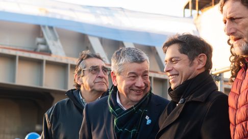 Pedro Wasiejko junto a Kicillof. Su gestión en el ARS duró cuatro años Pedro Wasiejko junto a Kicillof. Su gestión en el ARS duró cuatro años