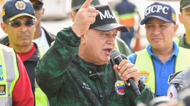 Diosdado Cabello anunció la detención del argentino en Venezuela.