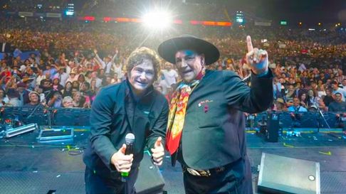 Javier Milei y el Chaqueño Palavecino Javier Milei y el Chaqueño Palavecino