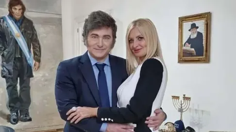 Yuyito González y Javier Milei se separaron este lunes Yuyito González y Javier Milei se separaron este lunes