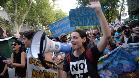 La mina de oro y cobre que quiere construir San Jorge en Uspallata es resistida por vecinos y asambleístas desde 2010. La mina de oro y cobre que quiere construir San Jorge en Uspallata es resistida por vecinos y asambleístas desde 2010.