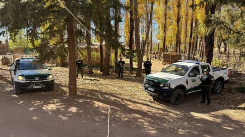 El operativo fue a varios kilómetros de la ciudad de Malargüe. El operativo fue a varios kilómetros de la ciudad de Malargüe.