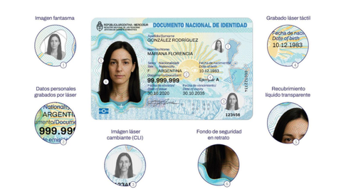 Dieron a conocer el nuevo diseño que tendrán los DNI y pasaportes Dieron a conocer el nuevo diseño que tendrán los DNI y pasaportes